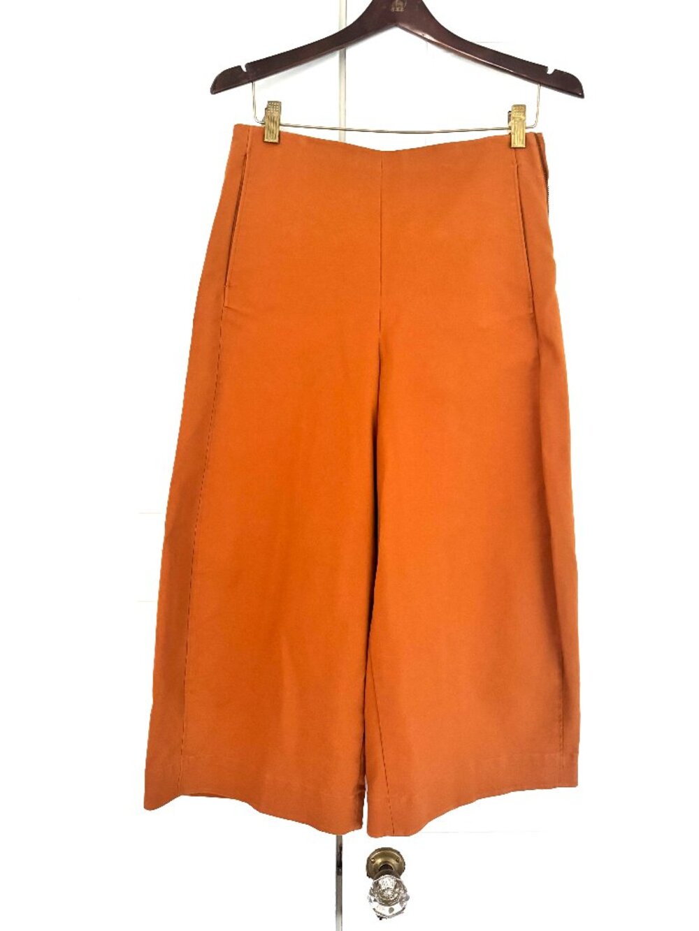 COS Wide Leg Cropped Trousers - size 4
